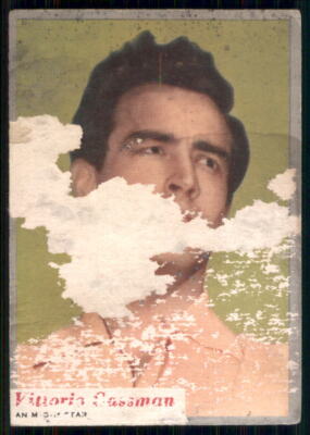 1953 Topps Who-Z-At Star? (R710-4) #59 Vittorio Gassman