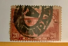 1913 US 20c Parcel Post Used Sc Q8