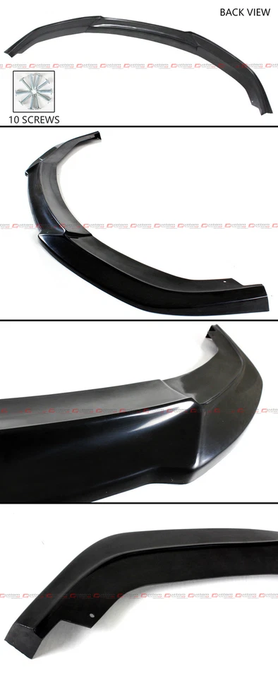 FOR 2016-2021 10TH GEN HONDA CIVIC X FC FRONT BUMPER LIP SPLITTER - JDM VER.2 - Image 4 of 4