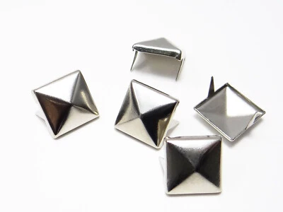 Pyramiden Niete 11x11 mm 50/100/500/1000 Stück Pyramidenniete Zierniete, N-A99
