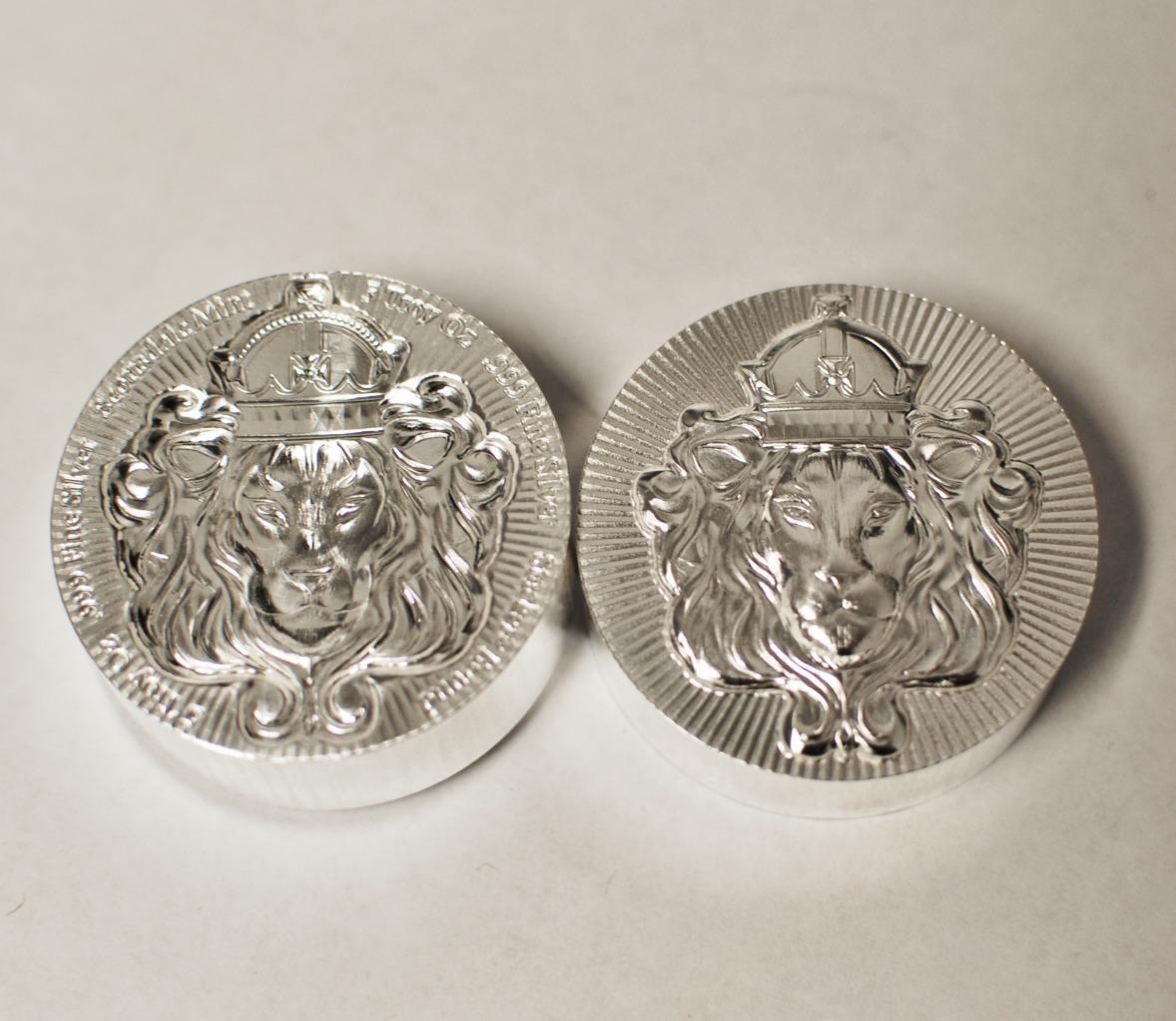 5 x 5oz Silver STACKER ROUNDS by Scottsdale Mint - 25oz .999 5 x 5oz Silver STACKER ROUNDS by Scottsdale Mint - 25oz .999