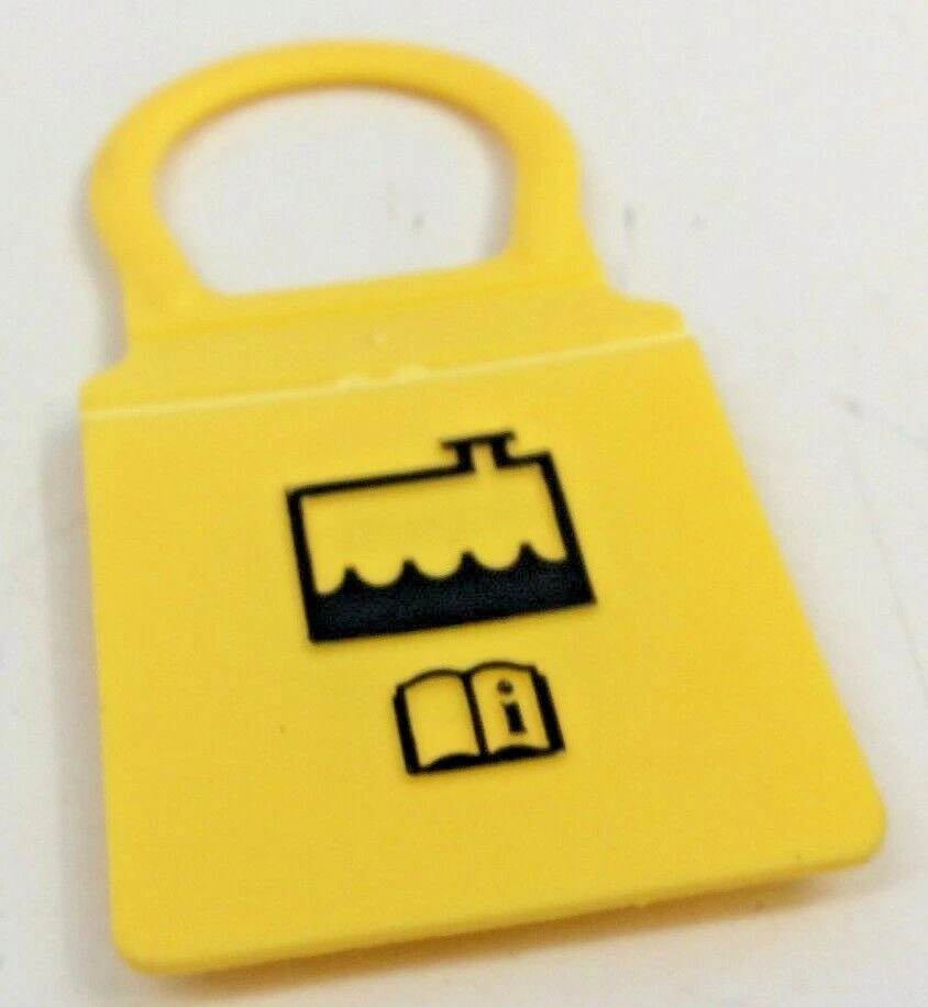 11-19 道奇 Durango RAM 吉普大切诺基黄色散热器冷却液罐盖 — 第 3/4 张图片