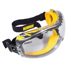 DEWALT (DPG82-11) Concealer Clear Anti-Fog Dual Mold Safety Goggle, Clear Lens,