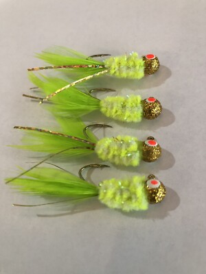 Leurres De Pêche à La Main Hand Tied Crappie Jigs Par Jigs