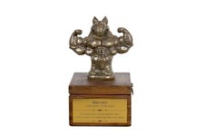 Bull Terrier, Bully II - urn for dog ashes with a statuette, small urn for a dog