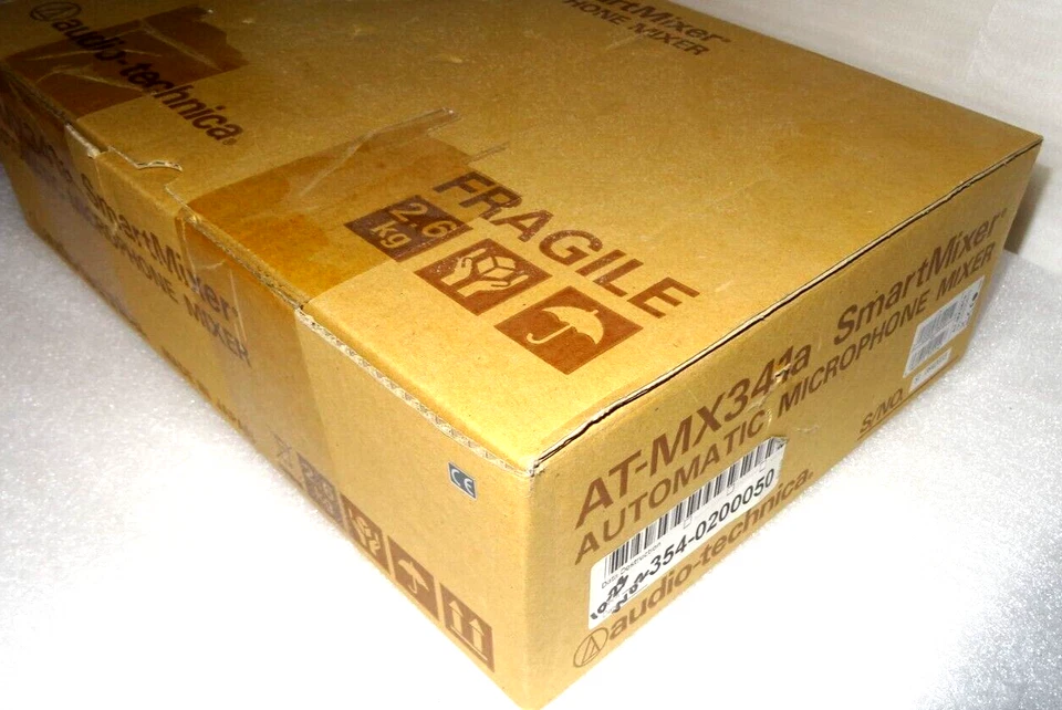 Audio Technica AT-MX341a Automatic Smart Mic Mixer, AC Power, New Guaranteed - Image 4 of 4