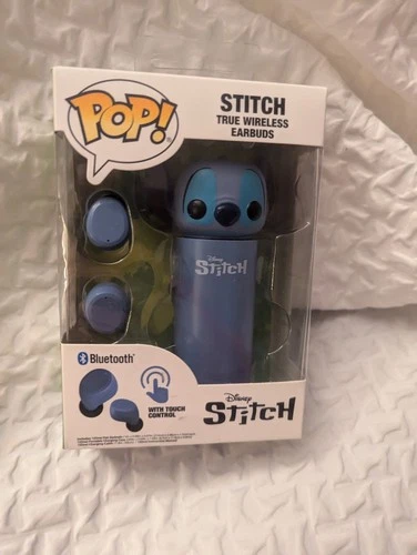 FUNKO POP Disney’s STITCH Bluetooth TRUE WIRELESS EARBUDS – Factory Sealed!!!