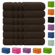 6 Piece Towel Bale Set Luxury 550 GSM Egyptian Cotton Bath Towel Big Bath Sheets