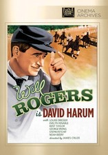 David Harum (DVD) Evelyn Venable Louise Dresser Will Rogers