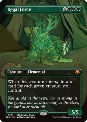 MTG ~ Regal Force (Borderless) ~ Special Guests ~ NM