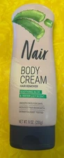 Nair Body Cream Hair Remover Soothing Aloe And Water Lily 7.9 OZ
