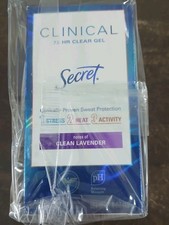 3 Secret Clinical Strength Clean Lavender Antiperspirant  Deodorant 1.6 Exp 26