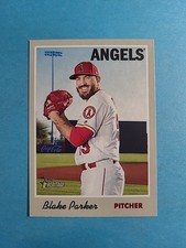 Blake Parker 2019 Topps Heritage Baseball Card # 132 J5286