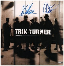 Trik Turner Signed Autographed x2 Album Lp Flat