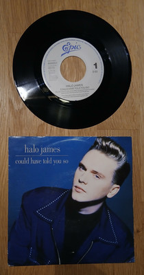 HALO JAMES -  COULD HAVE TOLD YOU SO / WELL OF SOULS - 7'' - SINGLE -  VG+++ -