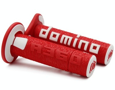 G2 Ergonomics Coppia Manopole Rosso/Bianco Unisex Erwachsene, Rot Weiß