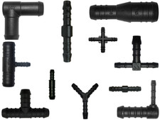 Schlauchverbinder RGV Kunststoff PA GF30 schwarz 3-32mm alle Gr&ouml;&szlig;en