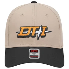Detroit Toledo & Ironton Railroad Embroidered adjustable tan Logo Hat [hat73]