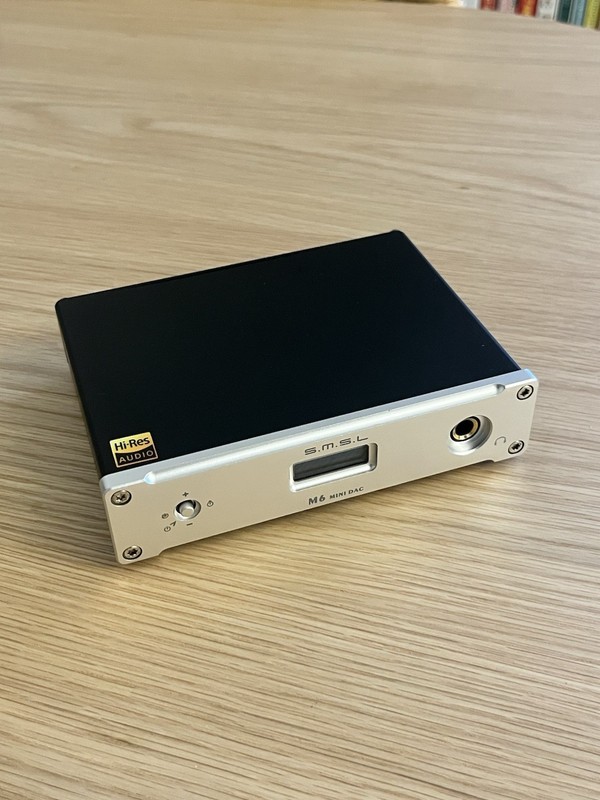 SMSL M6 Mini DAC Headphone Amplifier - No LCD Backlight