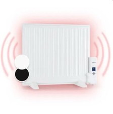 Oil Filled Radiator Heater Electric Radiator Thermostat With Timer 600 W White