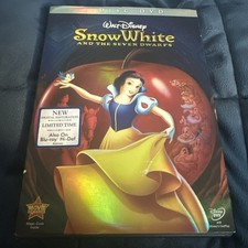 DISNEY Snow White And The Seven Dwarfs DVD 2009 2 Disc Set - w/ Slipcover