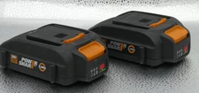 [2-PACK] WORX [WA3575] GENUINE 20V 2.0AH POWER SHARE LITHIUM-ION BATTERY