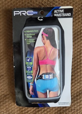 Pro Strength Black Active Waistband Great for Running and Workouts New