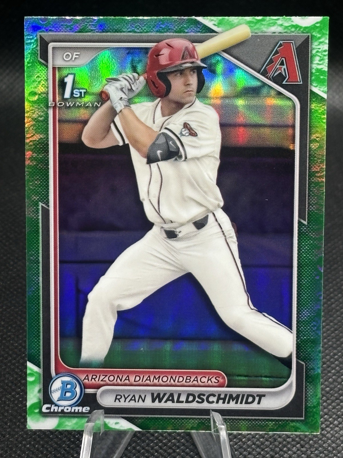 2024 Bowman Draft #BDC-18 Ryan Waldschmidt Chrome Lunar Glow Refractor