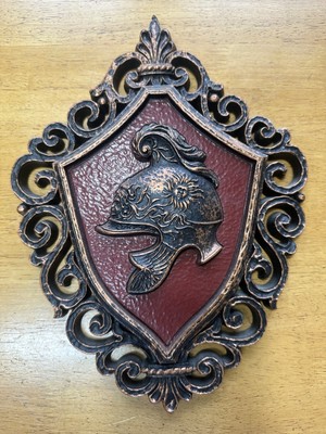 Knight Helmet Wall Hanging Made In USA co Dart