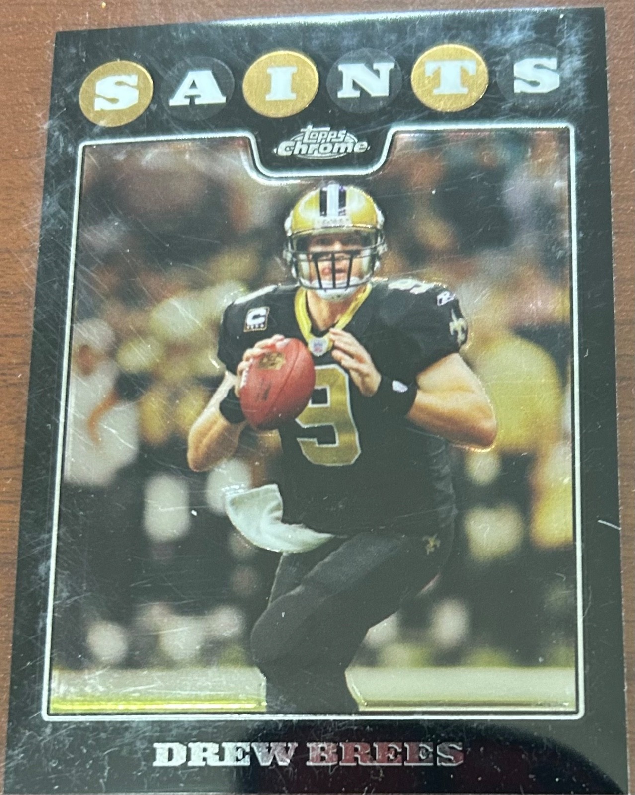 2008 Topps Chrome DREW BREES #TC1 🔥 Saints QB 🔥 Sweet Card