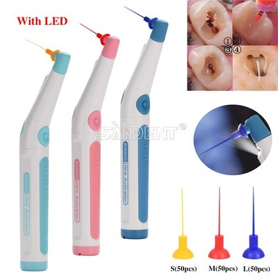 Dental LED Endo Activator Sonic Irrigator w/ 150 Files Clean For Root Canal