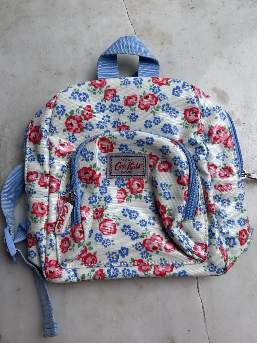 cath kidston mini backpack cranham Cath Kidston London Kids Mini Backpack Floral Print Adjustable Straps Zip  Pocket