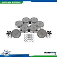 DNJ P649 Standard size Complete Piston Set For 04-17 INFINITI Nissan 5.6L DOHC