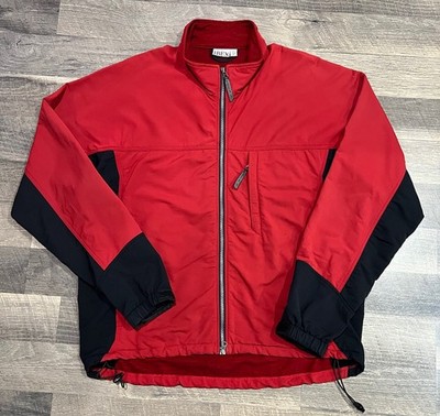Ibex Mens XL Vintage Red USA Made Jacket 