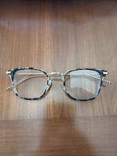 Thom Browne Square Sunglasses TBS905-49-02-Z Gold Tortoise With Brown Lens 49-23