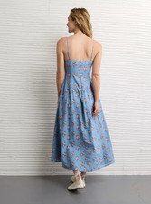 NEW AE Bella Midi Dress, Blue