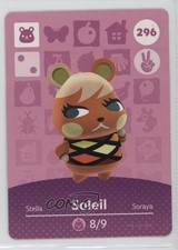 2016 Animal Crossing Amiibo Series 3 Soleil #296