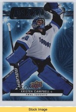 2024 Upper Deck PWHL 1st Edition Dazzlers Kristen Campbell #DZ-18 READ 13o2