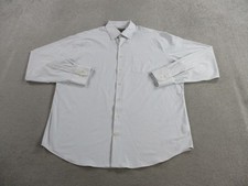 Peter Millar Shirt Mens XL Blue White Pink Check Summer Comfort Dress Button Up