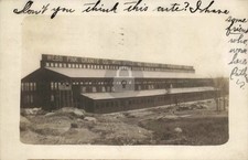 Milford MA Massachusetts MA Pink Granite Co Mine c1906 RPPC Photo Postcard COPY