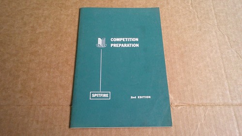 1967 Triumph Spitfire Competition Preparation Handbook 2nd Edition by Kastner 