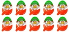 10x KINDER JOY x MINECRAFT - SET of 10 EGGS - FUNKO MINI - SURPRISE TOY COLLECT