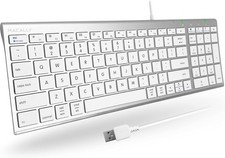 Wired Keyboard for Mac with Numeric Keypad