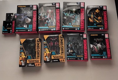 BumbleBee Movie Starscream, Soundwave, B127, Dropkick, Thrust, Shatter Lot Of  9