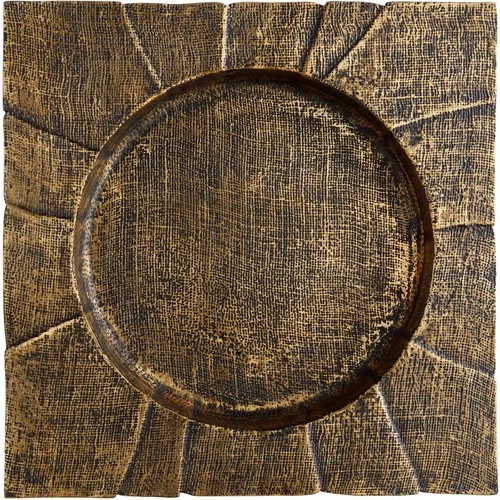 Cyan Design 11656 Baxter Antique Brass Tray, Small - Picture 4 of 6