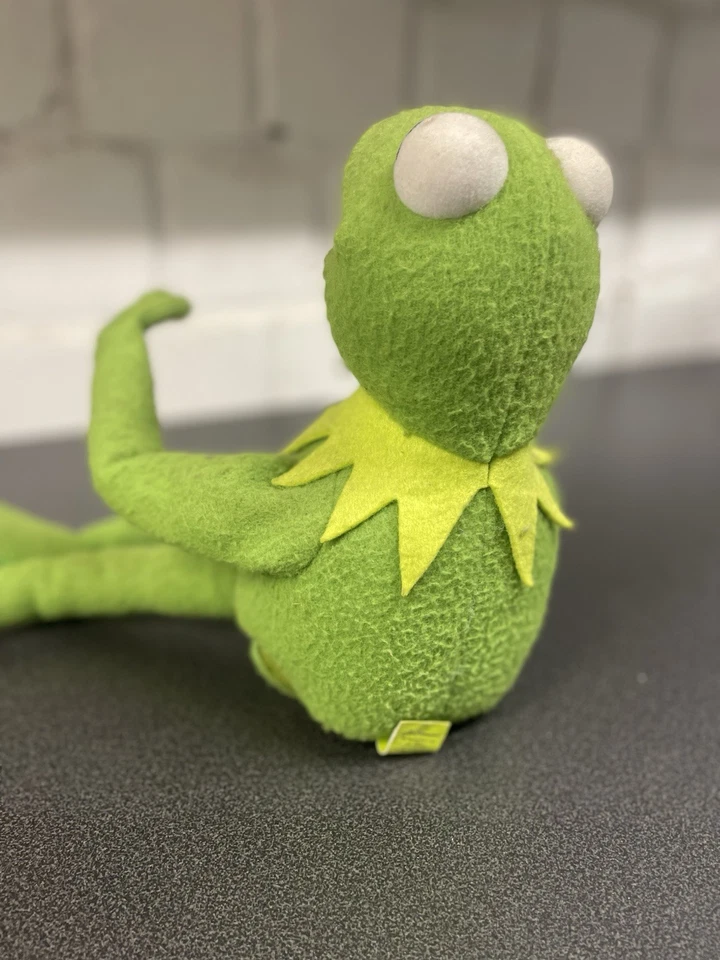Kermit der Frosch V. Igel, Plüschfigur mit Batterie, Rarität - Bild 3 von 4