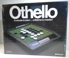 Vtg Othello Strategy Board Game Pressman Games 1990 USA 2-Player Turn Based