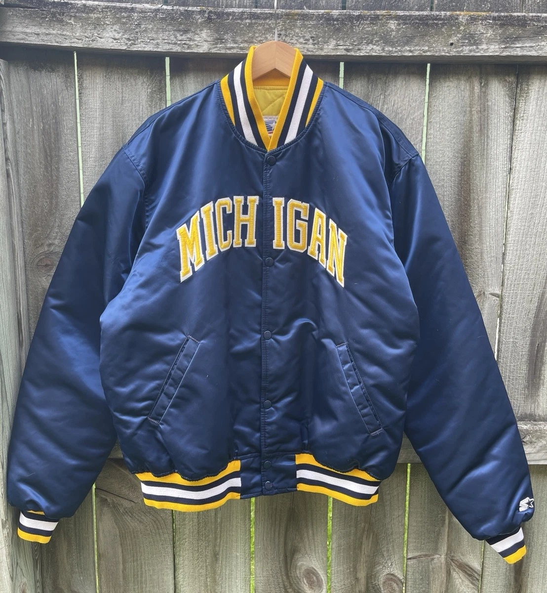 Starter Michigan Wolverines NCAA Jackets for sale | eBay