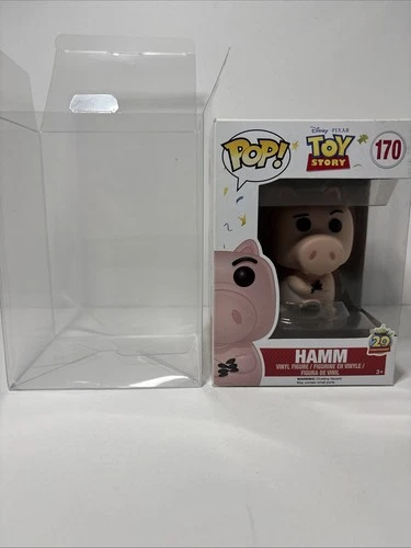 Funko Pop Hamm #170 Toy Story 20th anniversary Funko pop Disney! With Protector