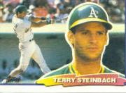 1988 Topps Big #39A Terry Steinbach/(Topps logo in black) - BB